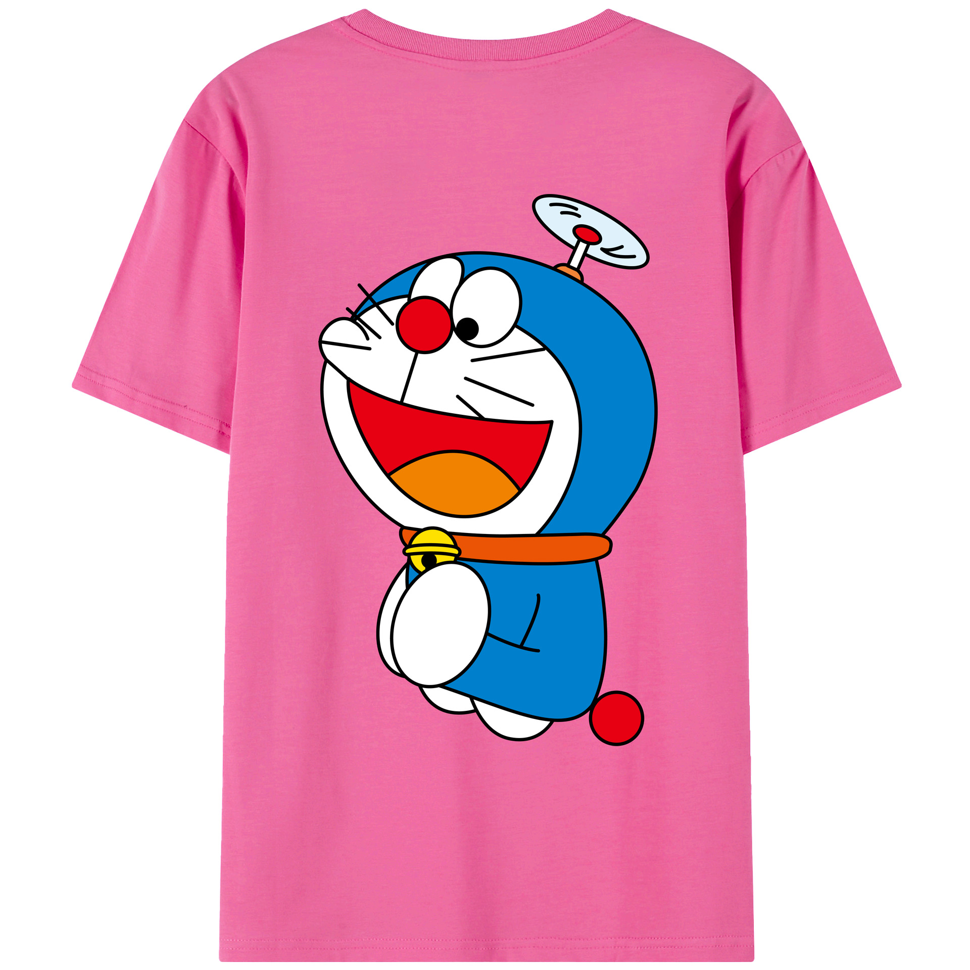 （画像用） ドラえもん Doraemon レディース半袖Tシャツ(バックプリント)